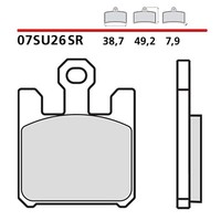 Brembo VORDERRADBREMSBELAGE-KIT Fur Kawasaki ZX-12R 1200 06-06-COD. 07SU26SR