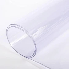 - Clear Vinyl Sheeting - 15 Mil - Vinyl Roll, Sheeting for Storm Windows, Protec