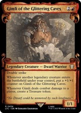 Gimli of the Glittering Caves (Showcase Scrolls) - Normal NM MTG Commander: T...