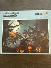 Halloween Puzzle By March Bee - Halloween House 1000 Piece 70cmX50cm NEW Sealed