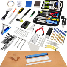 Guitar Repairing Maintenance Tool Kit, Complete Pro Setup Kit Luthier...