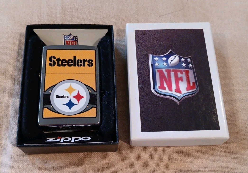 Nfl Pittsburgh Steelers Logo 24632 With Original Box