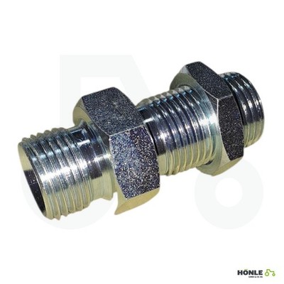 Hydraulik - Schottverschraubung gerade 1/2'' BSP