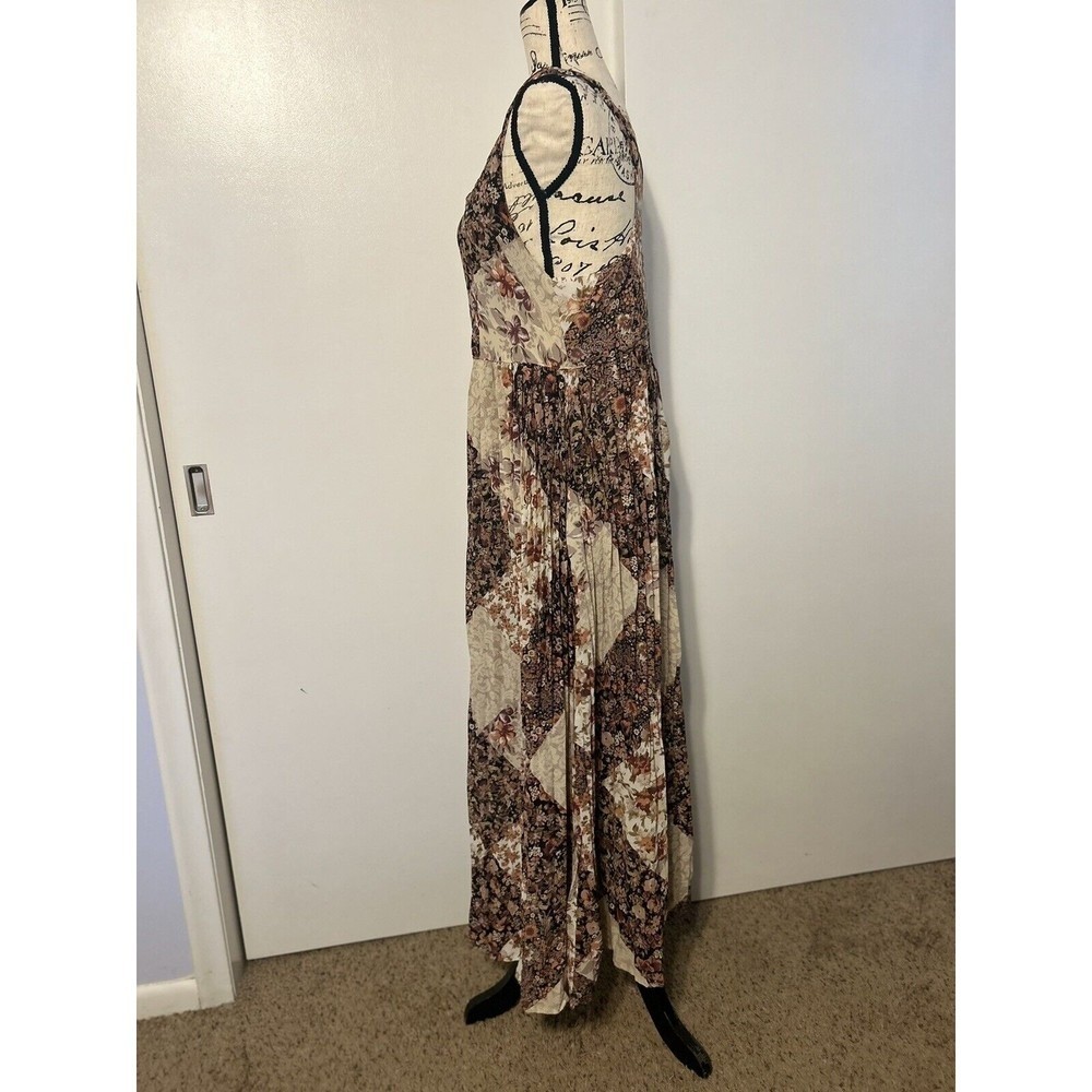 Vintage NC-17 Danielle Haven Patchwork Floral Max… - image 6