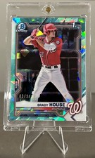 2021 Bowman Draft Sapphire -  Brady House 1st Bowman Aqua /20 - Nationals