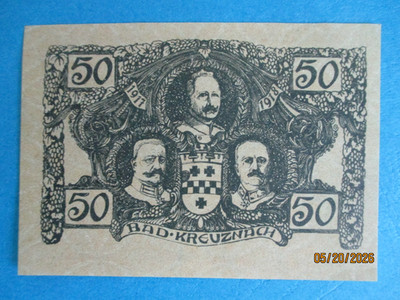 Germany, 50 Pfennig, Notgeld,  banknote, 1917-18, #7