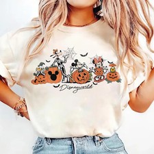 Disney Mickey Pumpkin Halloween T-shirt Unisex