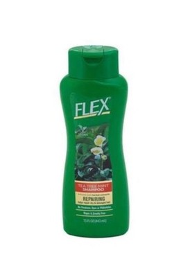 Flex Tea Tree mint Shampoo Repairing *Infused with herbal extracts 15 ...