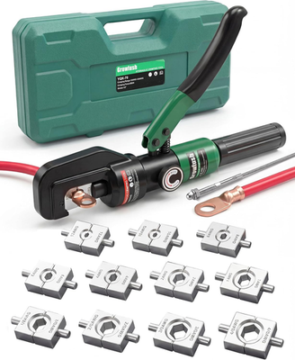 #ad Hydraulic Cable Crimping Tool Battery Cable Terminal Crimper 12 AWG–4 0 AWG US $61.39