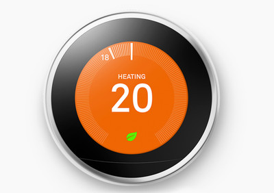 Google Nest Learning Thermostat Pro Edition 4. Gen Edelstahl VERSIEGELT NEU