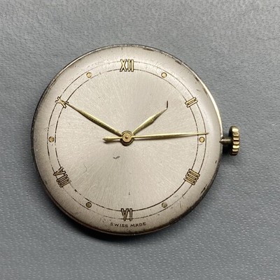 Vintage Nivia AS 1187 Manual Wind Watch Movement. Working Condition. 