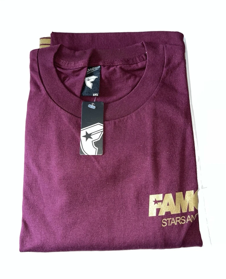 Famous Stars And Straps USC Gold Shirt NWT 2XL Travis Barker Blink 182 Y2K - image 4 of 4