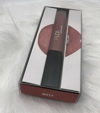 Huda Beauty Liquid Matte Lipstick WIFEY Full Size NEW Nude Pink