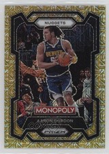 2023-24 Panini Prizm Monopoly Millionaire Gold Mojo 21/500 Aaron Gordon #2 0t07