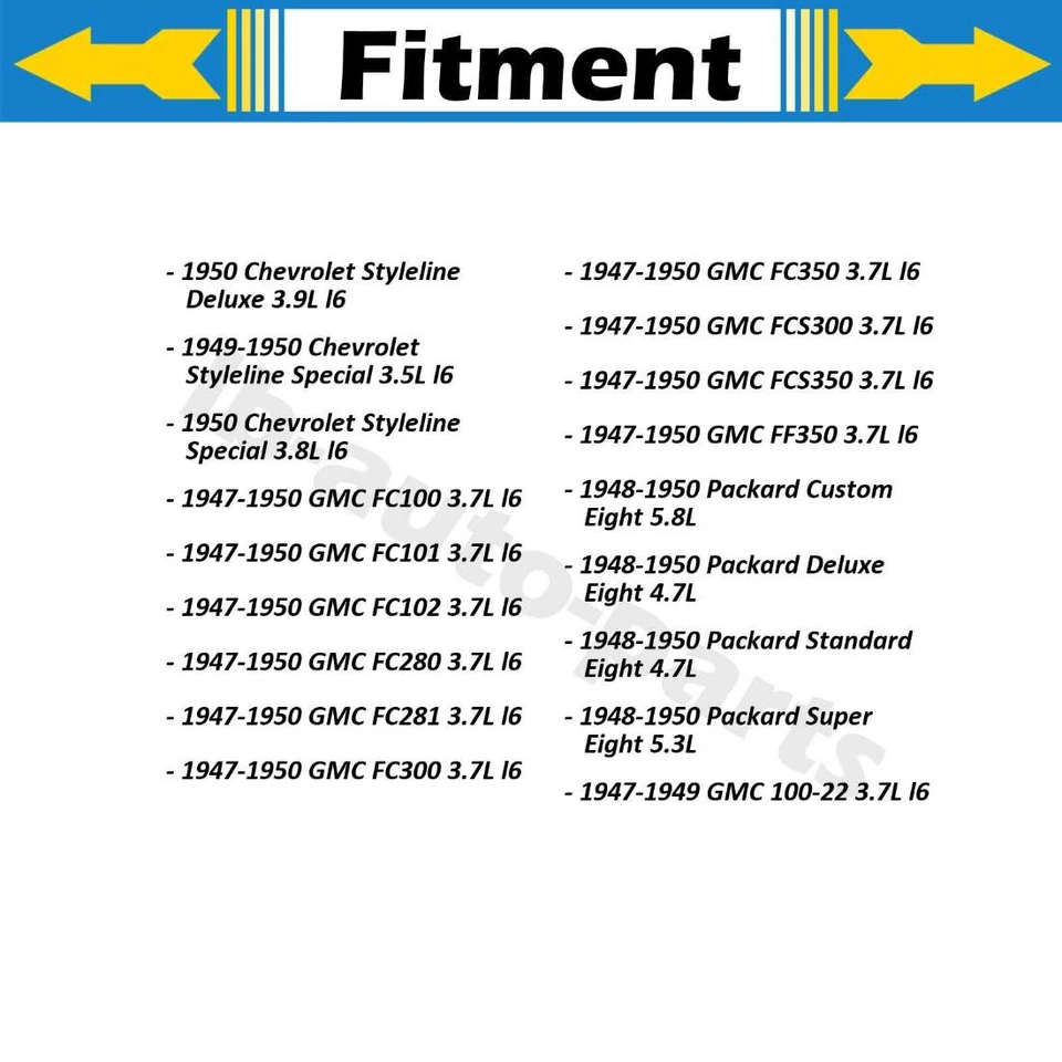 Manguera de línea de freno delantero Sunsong para Chevrolet AK 1941 Foto 3 de 4