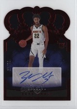 2020-21 Panini Crown Royale Rookie Red 2/49 Zeke Nnaji #RCA-ZEK Auto 1nn4
