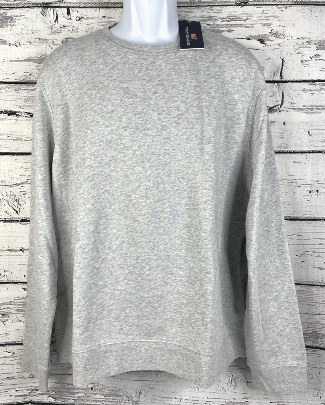 Vineyard Vines Men's Fashion Knit Crewneck Heather Grey Size XXL - NEW
