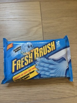 NEW Scrubbing Bubbles Fresh Brush Toilet Brush Refills Cleaner 12 Count