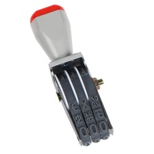 4 Digit Personalized Number Stamp,Rubber Stamp Multi- Functional Creative Rol...