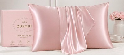 ZOZOJO Satin Pillowcase Soft Silky Pillow Cover for Hair & Skin Smooth