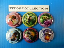 la série de 6 capsules de