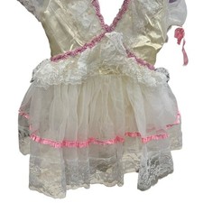 Dance Costume Art Stone Child Small White Tutu Ballet Sequin Pink Dress Lace