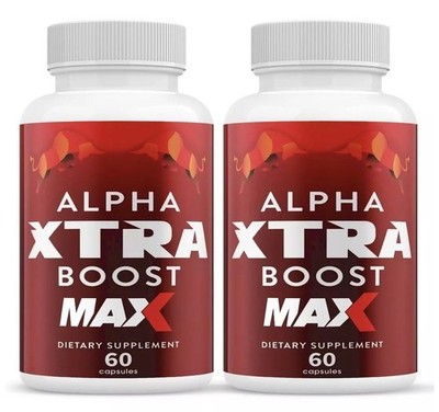 (2 Pack) Alpha Xtra Boost MAX for Men Capsules AlphaXtraBoost Vitamin Complex