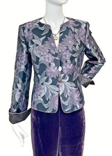 NWT Armani Collezioni 2-Piece VintageVelvet Set Size 8 Made in Italy 1590 Tags