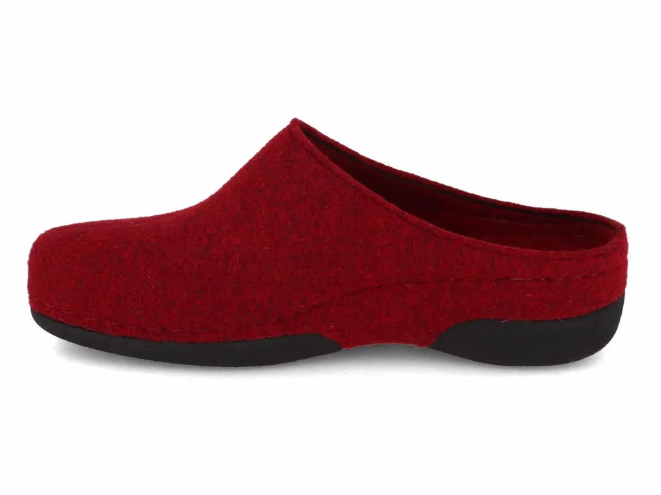 Zueco Berkemann BERKINA | Lauren RCYCL, rojo oscuro Foto 4 de 4