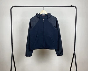 Veste Prada polaire nylon à capuche zippée