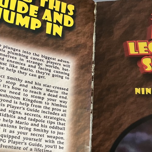 Super Mario RPG: Legend of the Seven Stars Nintendo Power Player’s Guide (Read) - Foto 10 di 10