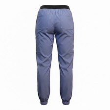 Set of 2 Jaanuu scrubs pants blue cargo lightweight elastic waist jogger medium