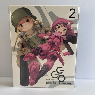 Sword Art Online Alternative Gun Gale Online Volume 2 BLURAY 2 Disc set Sealed
