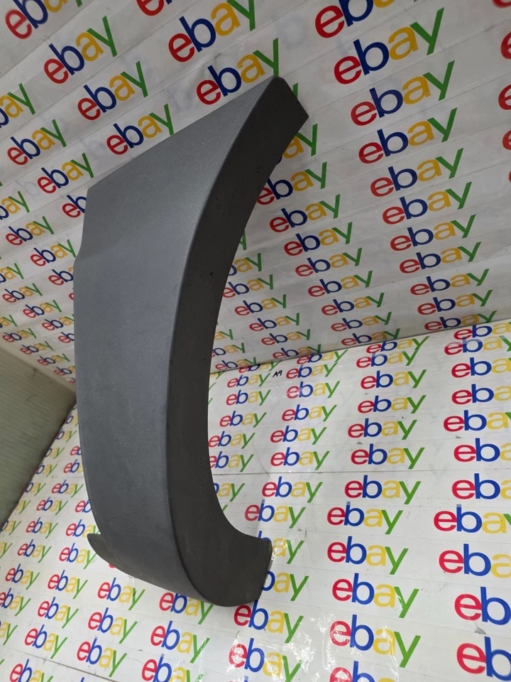 02-06 CHEVY AVALANCHE CUARTO TRASERO IZQUIERDO MOLDURA NEGRO TEXTURIZADO OEM DAÑADO Foto 2 de 4