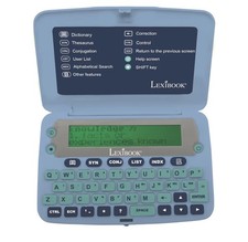 Image of Lexibook The English Dictionary With Definitions Thesaurus Blue - D650EN