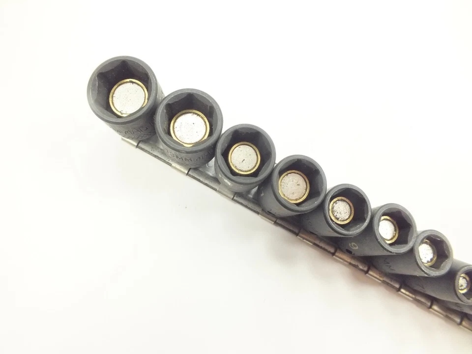 MAC TOOLS 18 PIECE 1/4" DRIVE SAE & METRIC MAGNETIC IMPACT SOCKET SET 6 POINT - Image 4 of 4