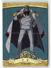 MONKEY D GARP SSR OP-SSR-008 Thick One Piece Anime Collectible Card