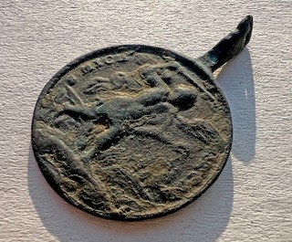 historischer Anhänger. Wallfahrt