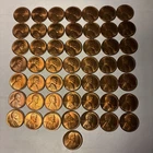1945-S WHEAT Cents Lot Of 50 Coins Nice Red/brown ConditionSee Pictures#1