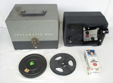 Kodak Instamatic M50 Super 8mm Movie Projector Serviced  Tested With Spare Lamp