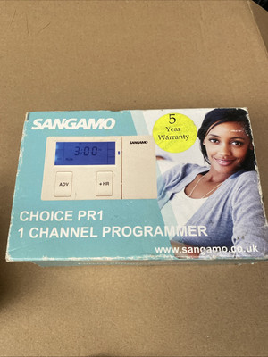Sangamo Choice PR1 Einkanal Zentralheizung Programmierer / Zeitschaltuhr Neu #6