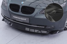 Cup Spoiler Lippe Front Ansatz Carbon Look für BMW 5er E60/E61 Facelift CSL467-C