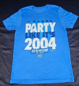 FREE SHIPPING 2004 Smack Talk Tampa Bay Lightning T-Shirt