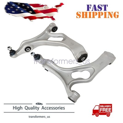2x Front Lower Control Arm w/ Ball Joint For Audi Q7 Volkswagen Touareg Porsche