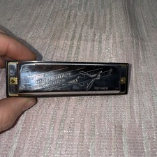 Rare The American Ace Harmonica Horner Airplane