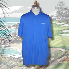GREYSON Cape Kidnappers Men's XXL Blue Golf Polo Shirt