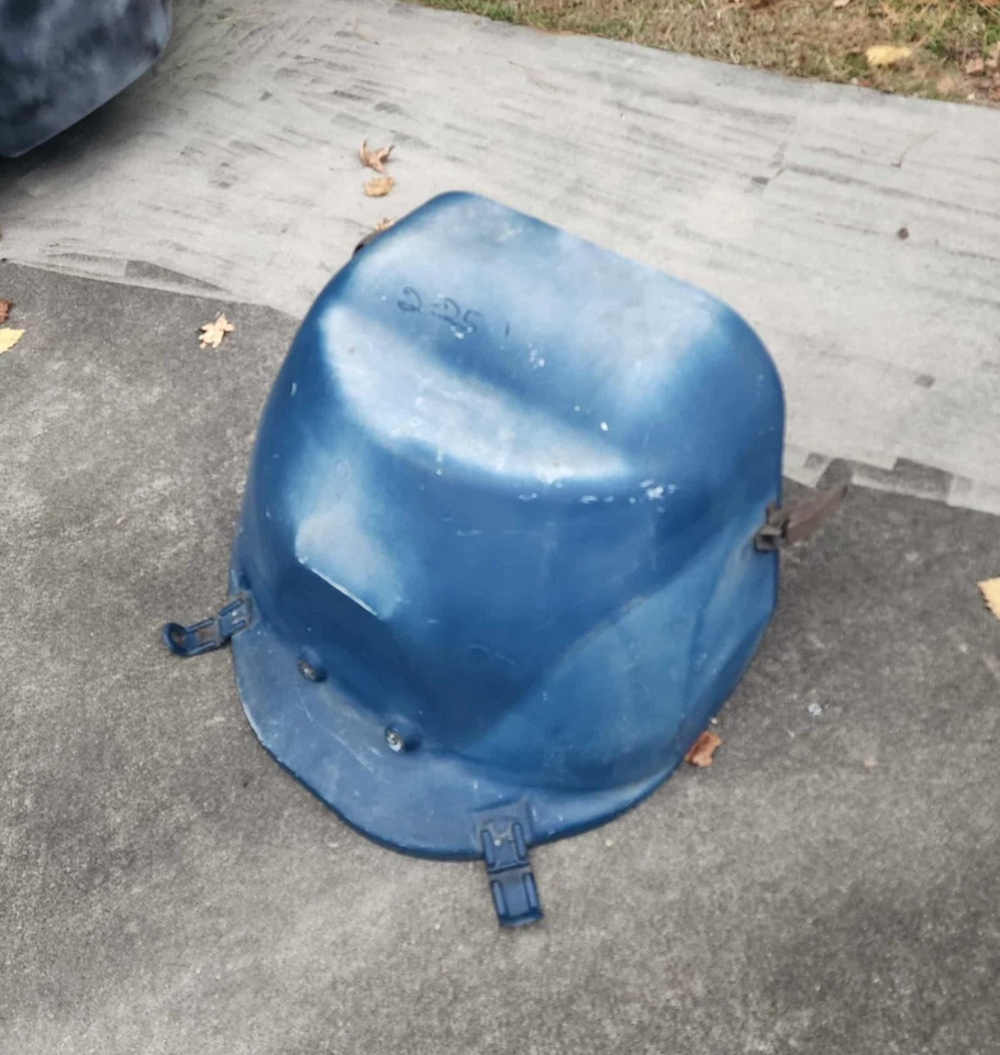 Chevy G20 G10 GMC 1985-1995 furgoneta OEM azul consola central cubierta del motor Foto 2 de 4