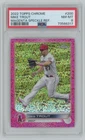 2022 Topps Chrome MAGENTA SPECKLE Refractor Mike Trout /350 PSA 8 #200 C07