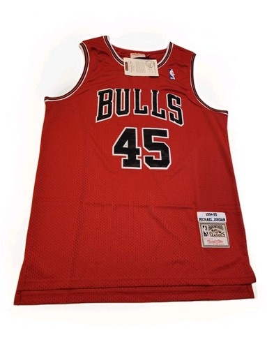 Mitchell & Ness 🔥 Michael Jordan 🔥 #45 Bulls 1994-95 Comeback Jersey Men's XL
