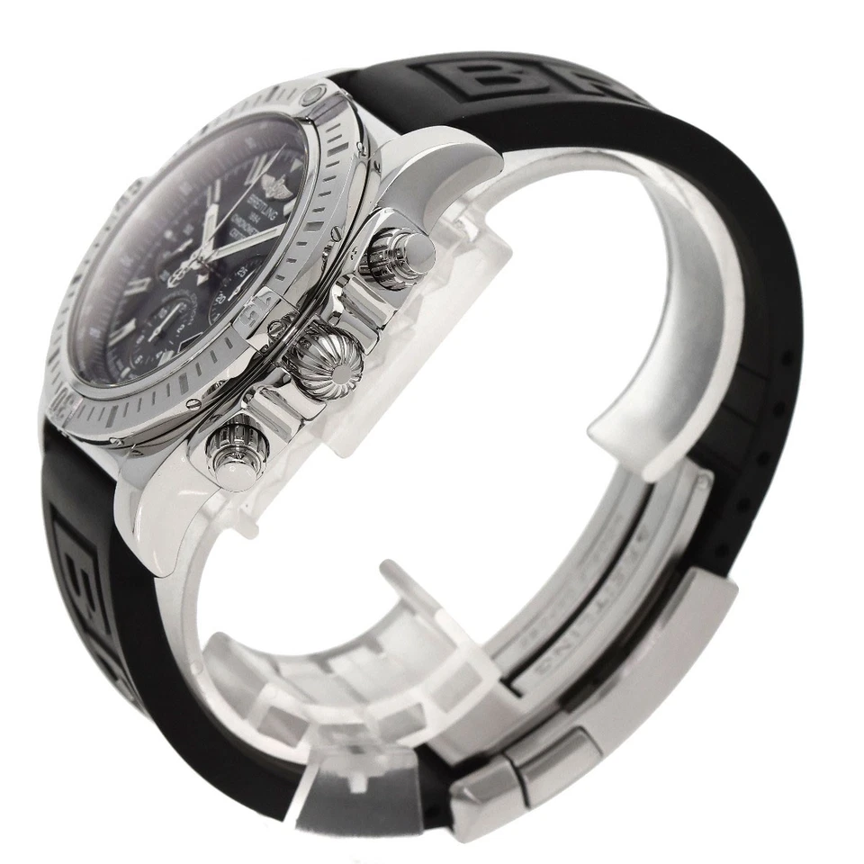 BREITLING Watch Chronomat 44 Japan Limited Model Stainless Steel Rubber Men's